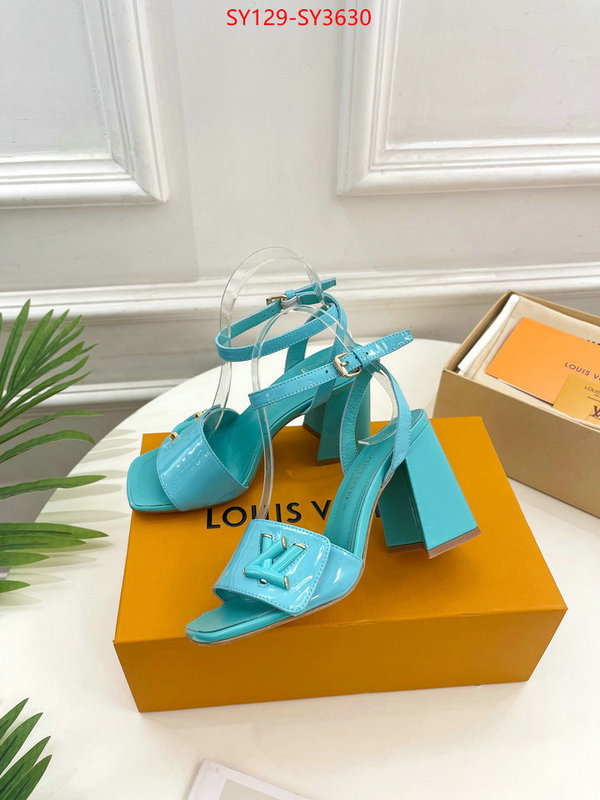 Women Shoes-LV buy replica ID: SY3630 $: 129USD