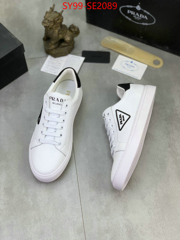 Men shoes-Prada wholesale replica shop ID: SE2089 $: 99USD