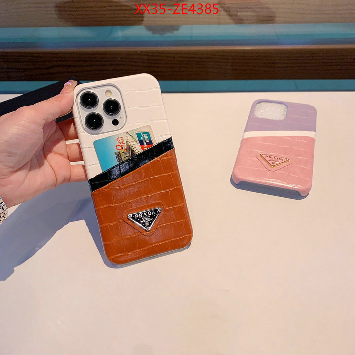 Phone case-Prada perfect quality designer replica ID: ZE4385 $: 35USD