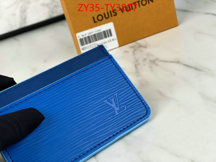 LV Bags(4A)-Wallet what is a counter quality ID: TY3807 $: 35USD