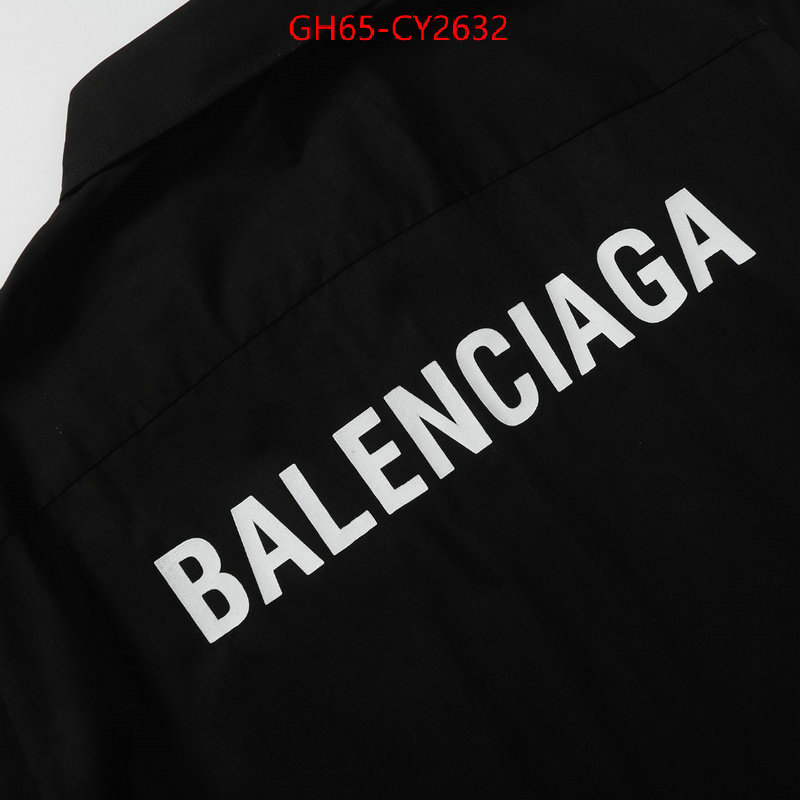 Clothing-Balenciaga buy cheap ID: CY2632 $: 65USD