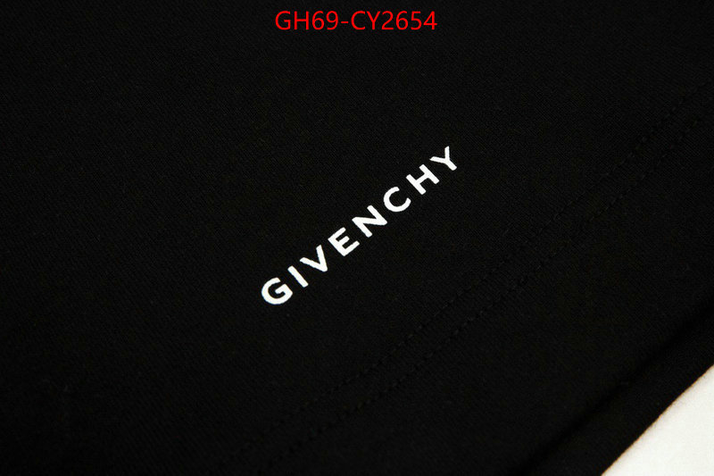 Clothing-Givenchy 2023 perfect replica designer ID: CY2654 $: 69USD