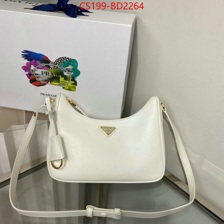 Prada Bags (TOP)-Re-Edition 2000 buy 2023 replica ID: BD2264 $: 199USD