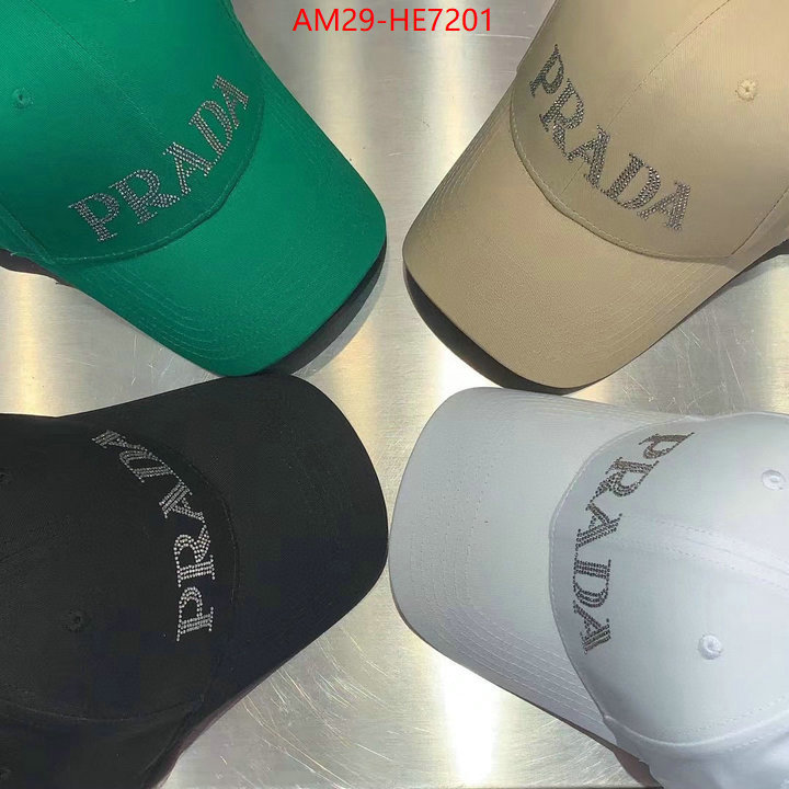 Cap (Hat)-Prada what is a 1:1 replica ID: HE7201 $: 29USD