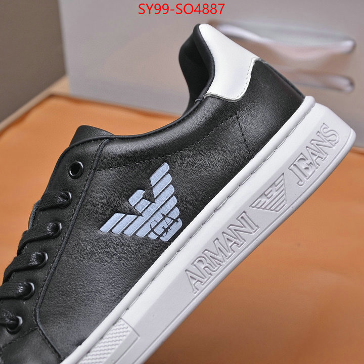 Men shoes-Armani top brands like ID: SO4887 $: 99USD