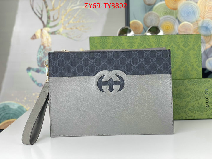 Gucci Bags(4A)-Wallet- buy top high quality replica ID: TY3802 $: 69USD