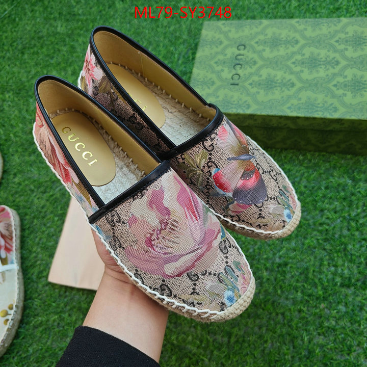 Women Shoes-Gucci wholesale designer shop ID: SY3748 $: 79USD