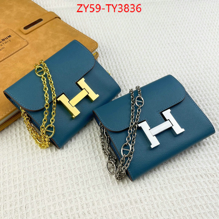 Hermes Bags(4A)-Wallet- how to buy replcia ID: TY3836 $: 59USD