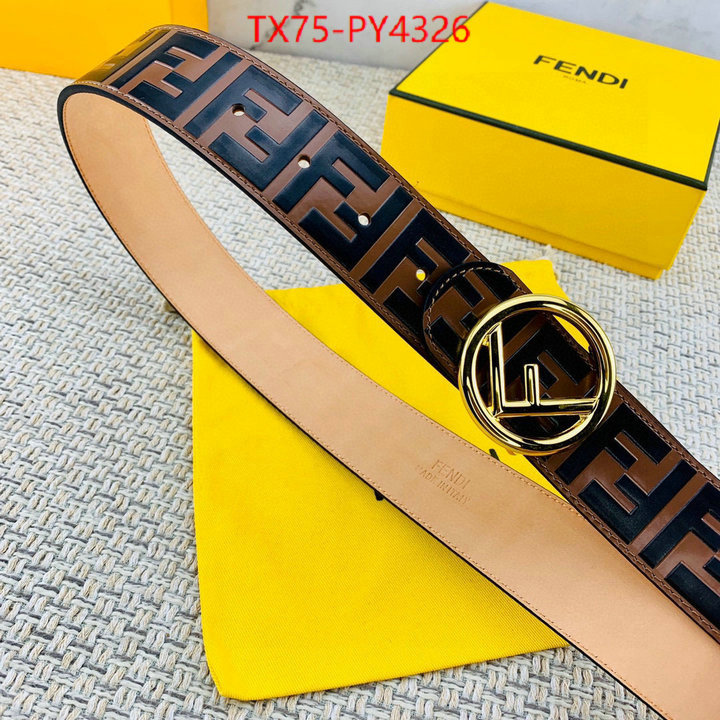 Belts-Fendi cheap online best designer ID: PY4326 $: 75USD