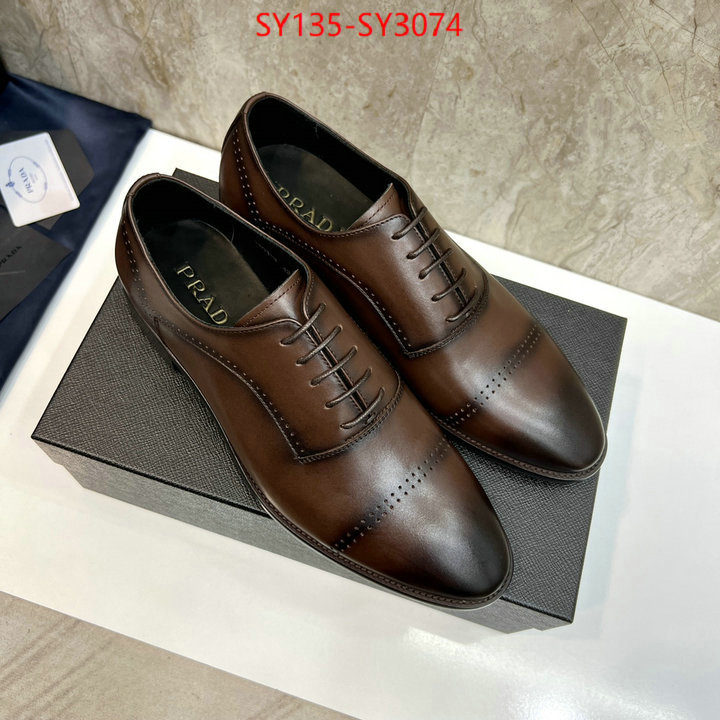 Men shoes-Prada highest product quality ID: SY3074 $: 135USD