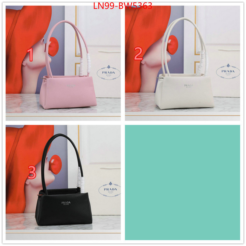 Prada Bags (4A)-Handbag- replica for cheap ID: BW5363 $: 99USD