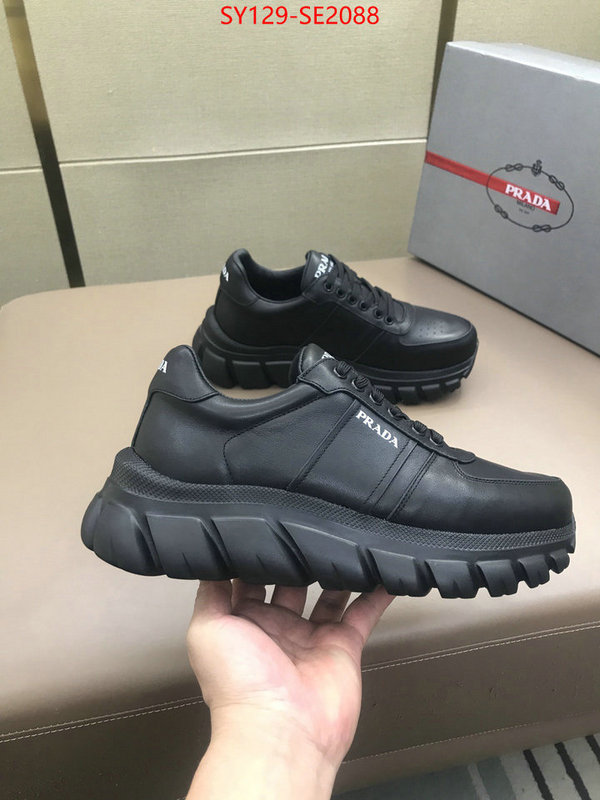 Men shoes-Prada top quality fake ID: SE2088 $: 129USD