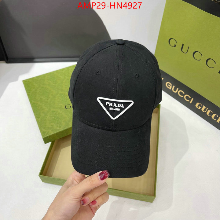 Cap (Hat)-Prada best replica new style ID: HN4927 $: 29USD