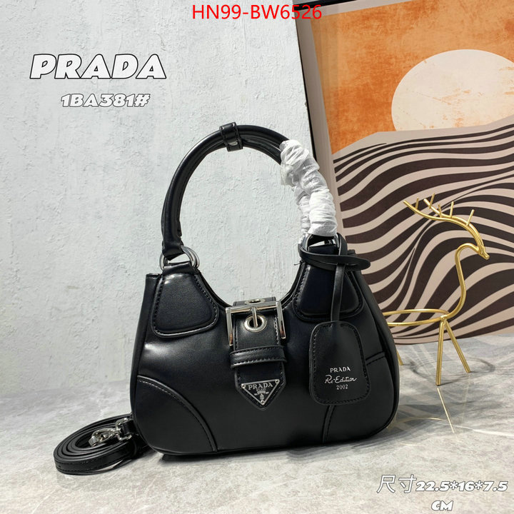 Prada Bags (4A)-Handbag- high quality replica designer ID: BW6526 $: 99USD