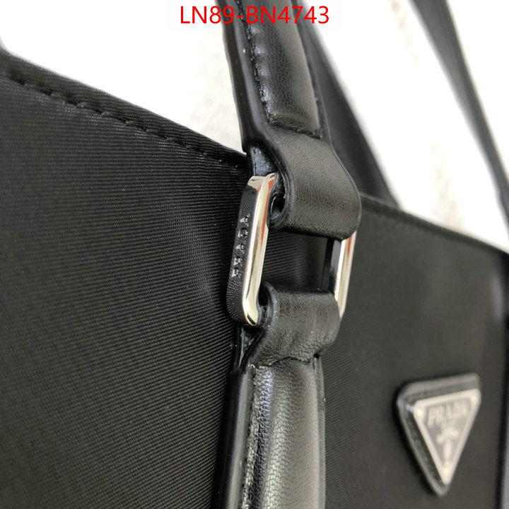 Prada Bags (4A)-Handbag- fake ID: BN4743 $: 89USD