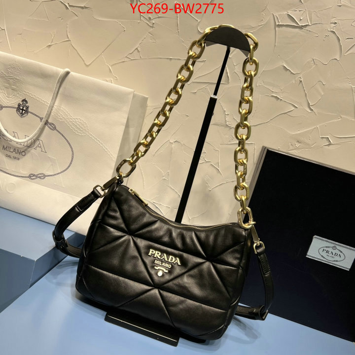 Prada Bags (TOP)-Handbag- high quality perfect ID: BW2775 $: 269USD