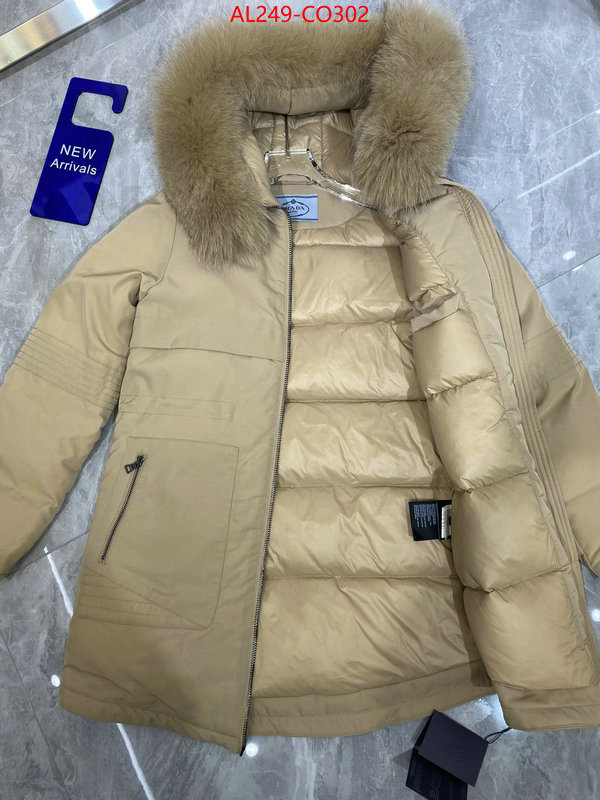 Down jacket Women-Prada practical and versatile replica designer ID: CO302 $: 249USD