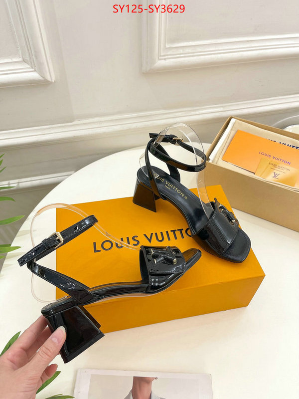 Women Shoes-LV replica sale online ID: SY3629 $: 125USD