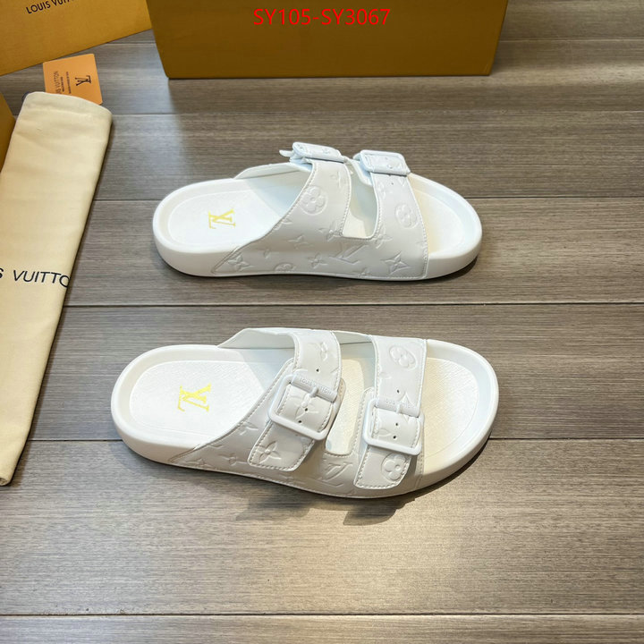 Men Shoes-LV is it illegal to buy dupe ID: SY3067 $: 105USD