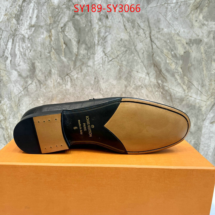 Men Shoes-LV luxury fashion replica designers ID: SY3066 $: 189USD