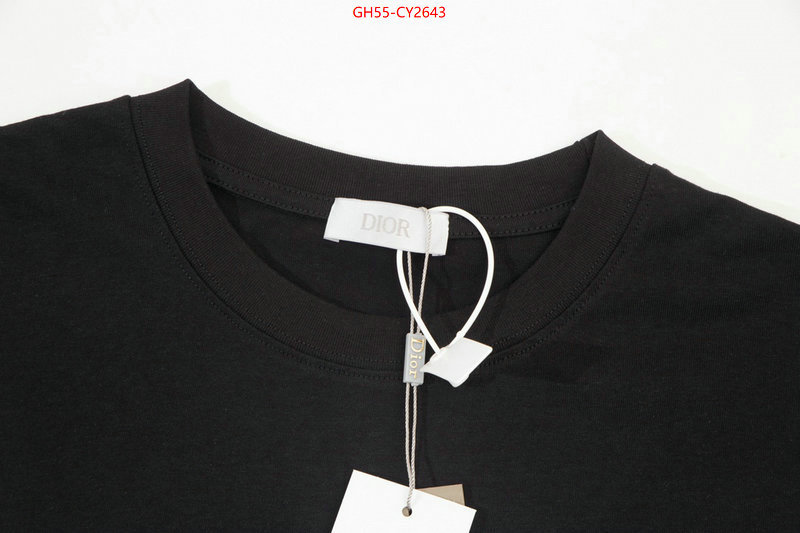Clothing-Dior fake designer ID: CY2643 $: 55USD