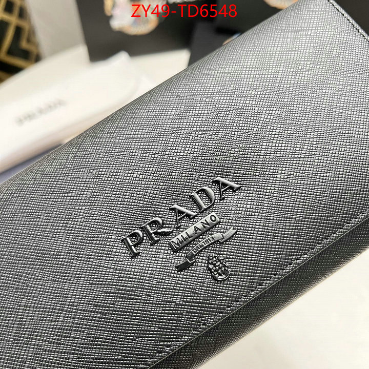 Prada Bags (4A)-Wallet replica 2023 perfect luxury ID: TD6548 $: 49USD