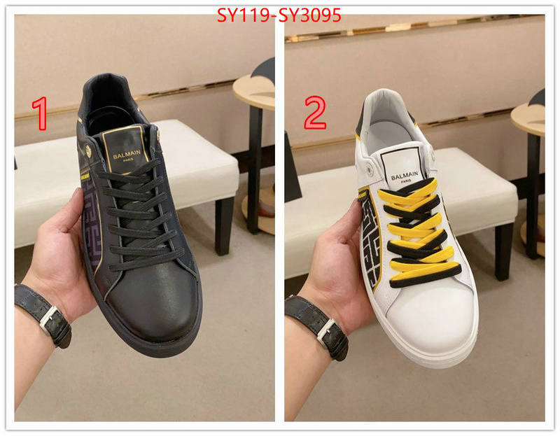 Men Shoes-Balmain luxury fake ID: SY3095 $: 119USD