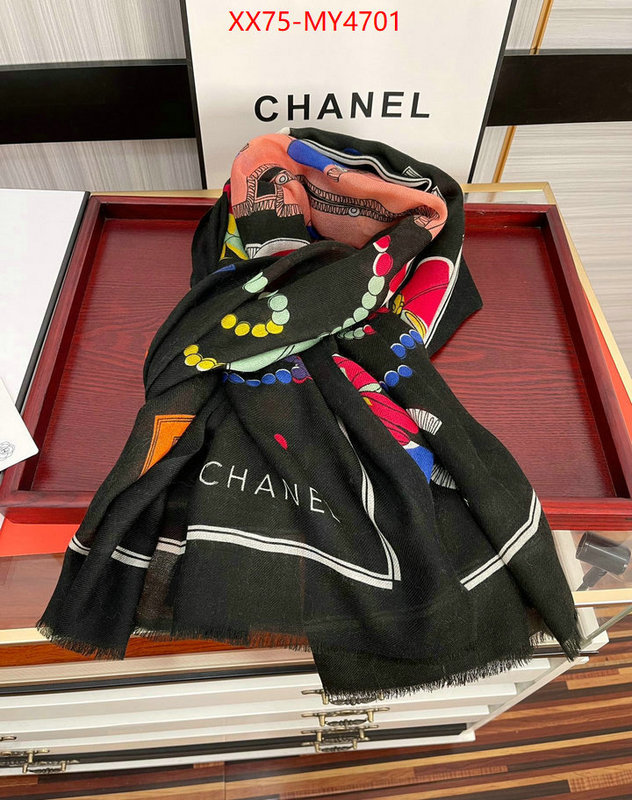 Scarf-Chanel wholesale replica shop ID: MY4701 $: 75USD