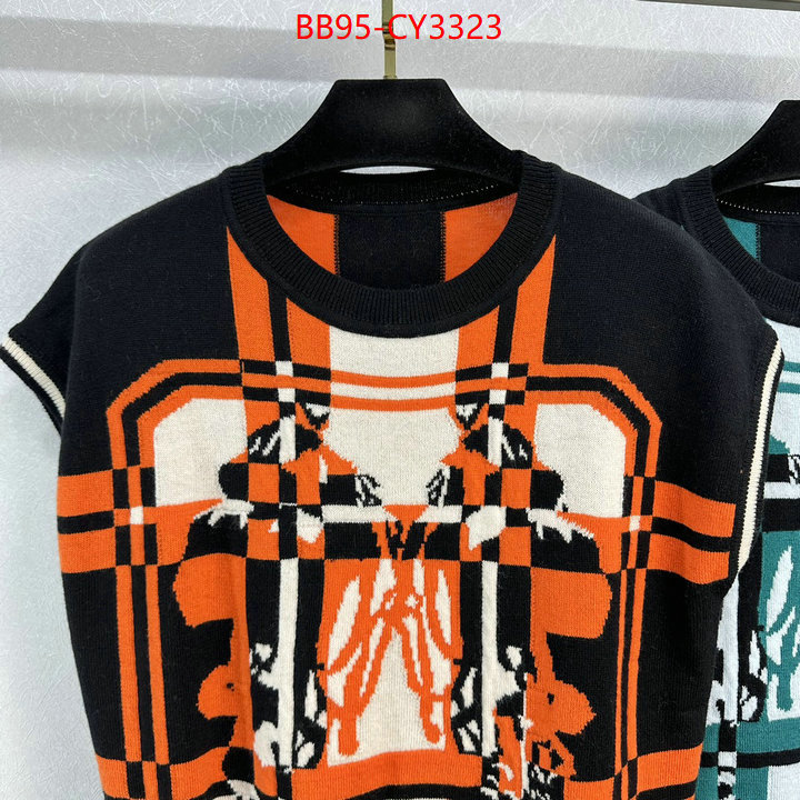 Clothing-Hermes wholesale sale ID: CY3323 $: 95USD
