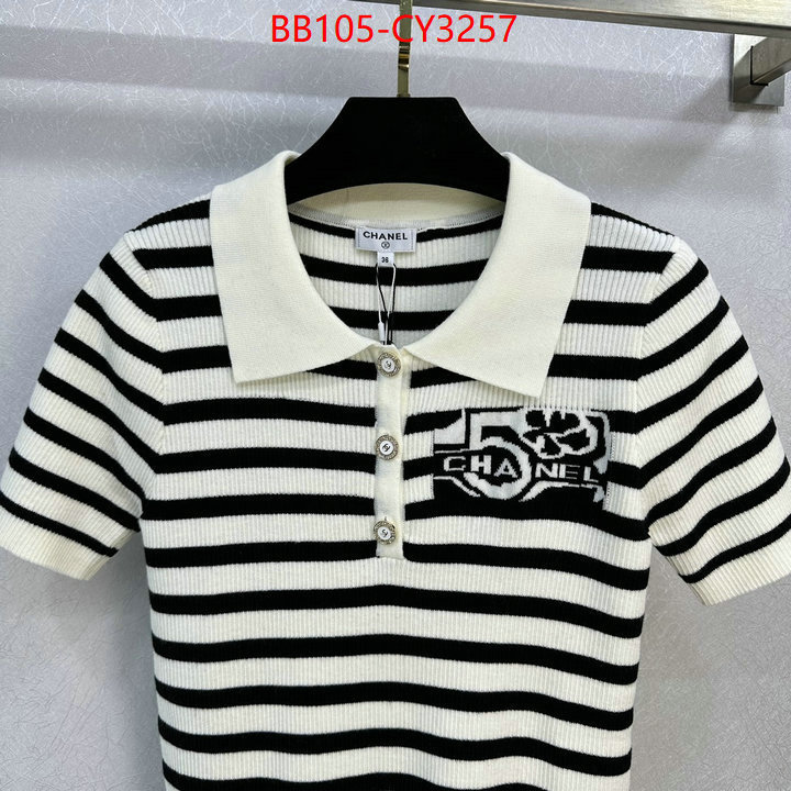 Clothing-Chanel for sale online ID: CY3257 $: 105USD