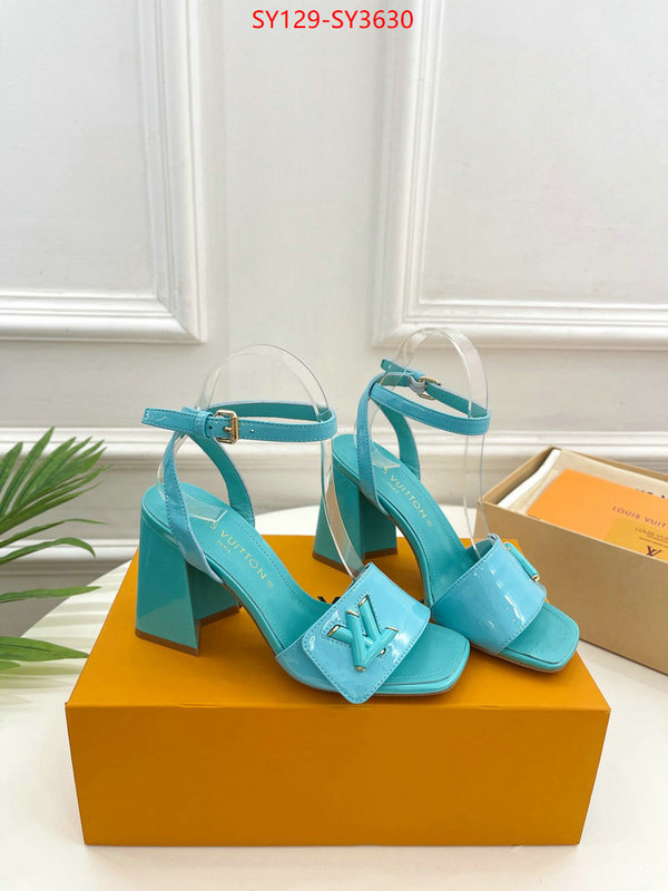 Women Shoes-LV buy replica ID: SY3630 $: 129USD