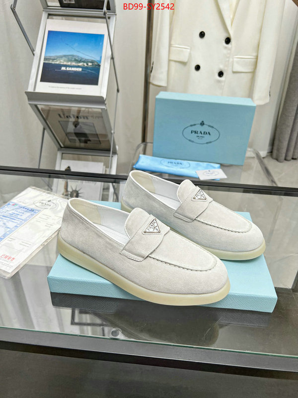 Women Shoes-Prada 2023 aaaaa replica 1st copy ID: SY2542 $: 99USD