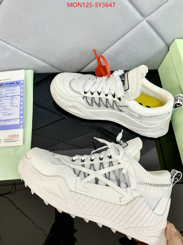 Men Shoes-Offwhite where to find best ID: SY3647 $: 125USD