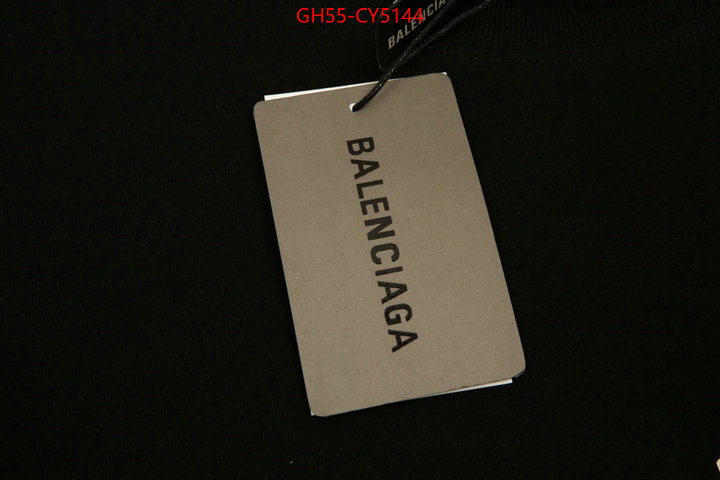 Clothing-Balenciaga outlet sale store ID: CY5144 $: 55USD