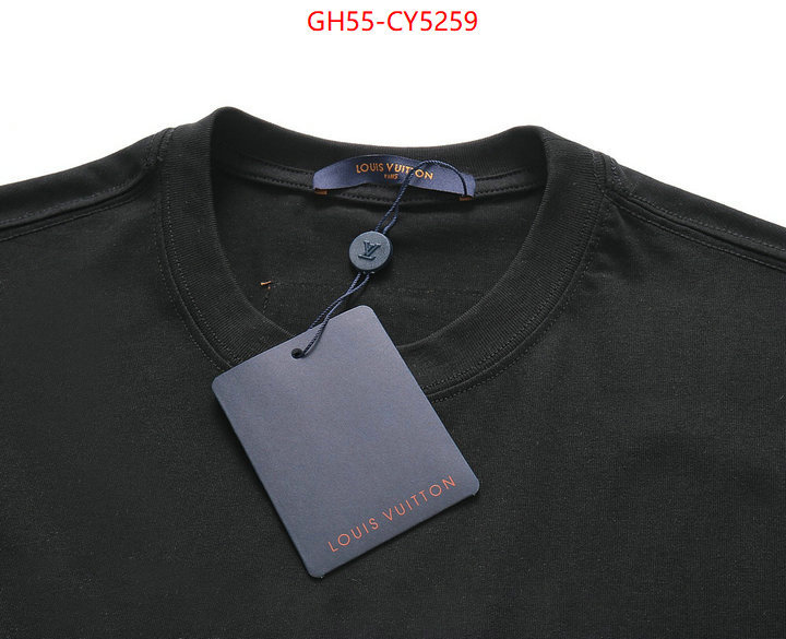 Clothing-LV fake designer ID: CY5259 $: 55USD