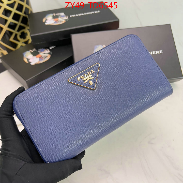 Prada Bags (4A)-Wallet at cheap price ID: TD6545 $: 49USD