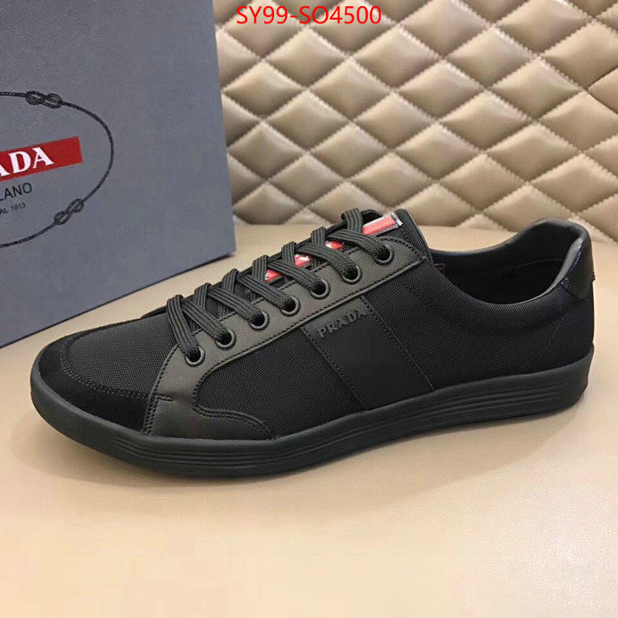 Men shoes-Prada customize the best replica ID: SO4500 $: 99USD