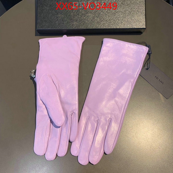 Gloves-Prada best quality designer ID: VO3449 $: 65USD