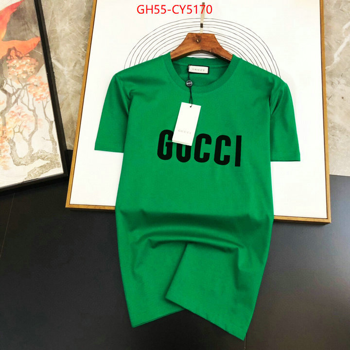 Clothing-Gucci luxury fashion replica designers ID: CY5170 $: 55USD