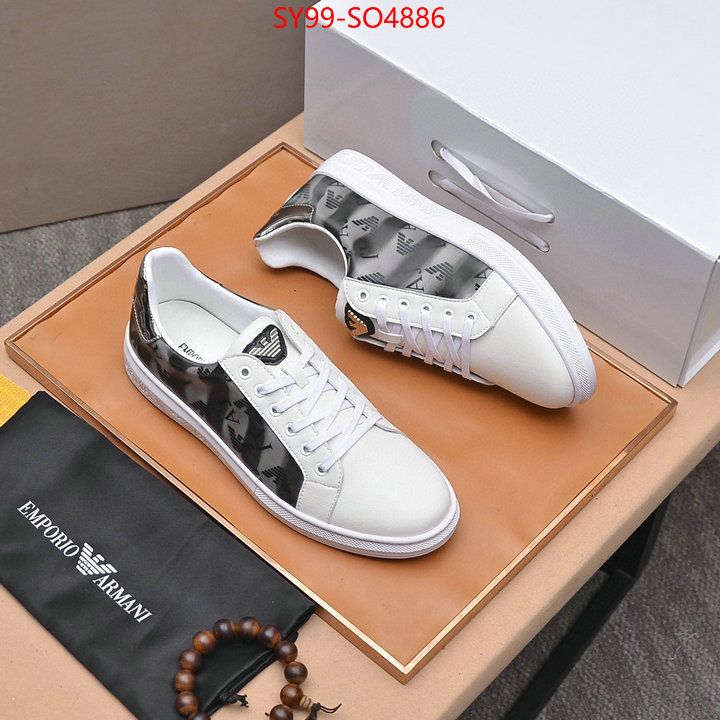 Men shoes-Armani designer ID: SO4886 $: 99USD