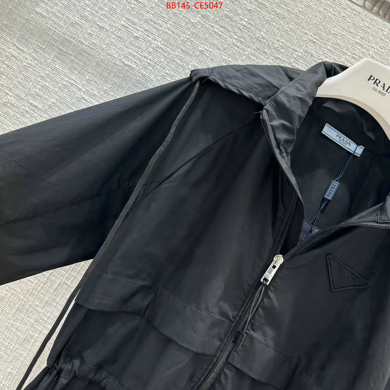 Clothing-Prada high quality replica designer ID: CE5047 $: 145USD