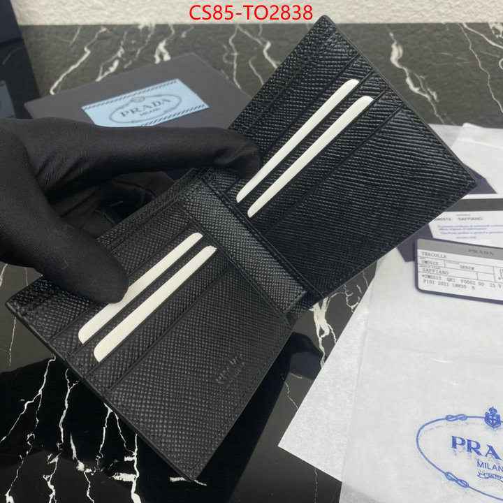 Prada Bags (TOP)-Wallet how quality ID: TO2838 $: 85USD