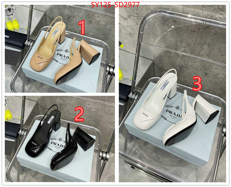 Women Shoes-Prada buy high-quality fake ID: SD2977 $: 125USD