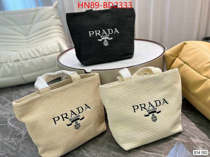 Prada Bags (4A)-Handbag- replica aaaaa designer ID: BD2333 $: 89USD