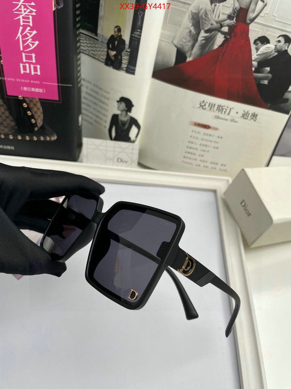 Glasses-Dior mirror copy luxury ID: GY4417 $: 39USD