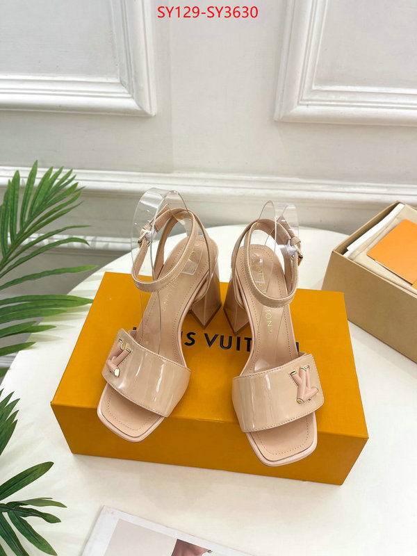 Women Shoes-LV buy replica ID: SY3630 $: 129USD