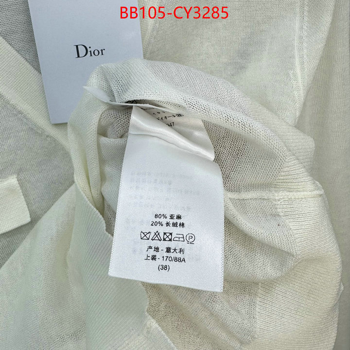 Clothing-Dior best site for replica ID: CY3285 $: 105USD
