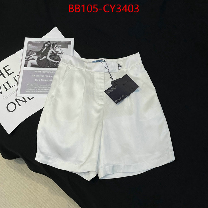 Clothing-Prada top brands like ID: CY3403 $: 105USD