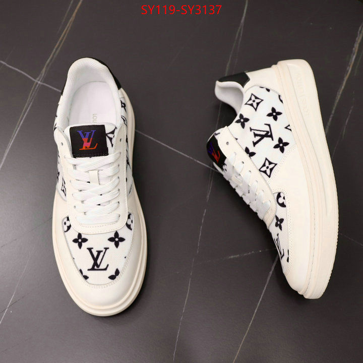 Men Shoes-LV buy the best high quality replica ID: SY3137 $: 119USD