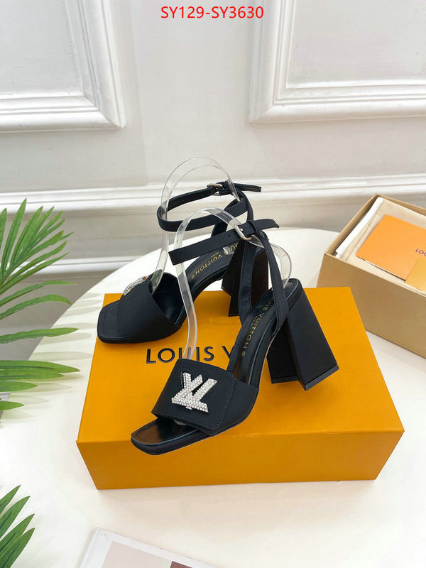 Women Shoes-LV buy replica ID: SY3630 $: 129USD